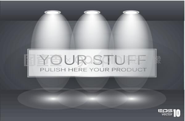 為您的產(chǎn)品配備帶led聚光燈的墻板