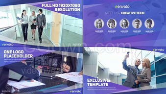 企業品牌產品宣傳片創意業務開場白公司原創廣告幻燈片 ae模板下載